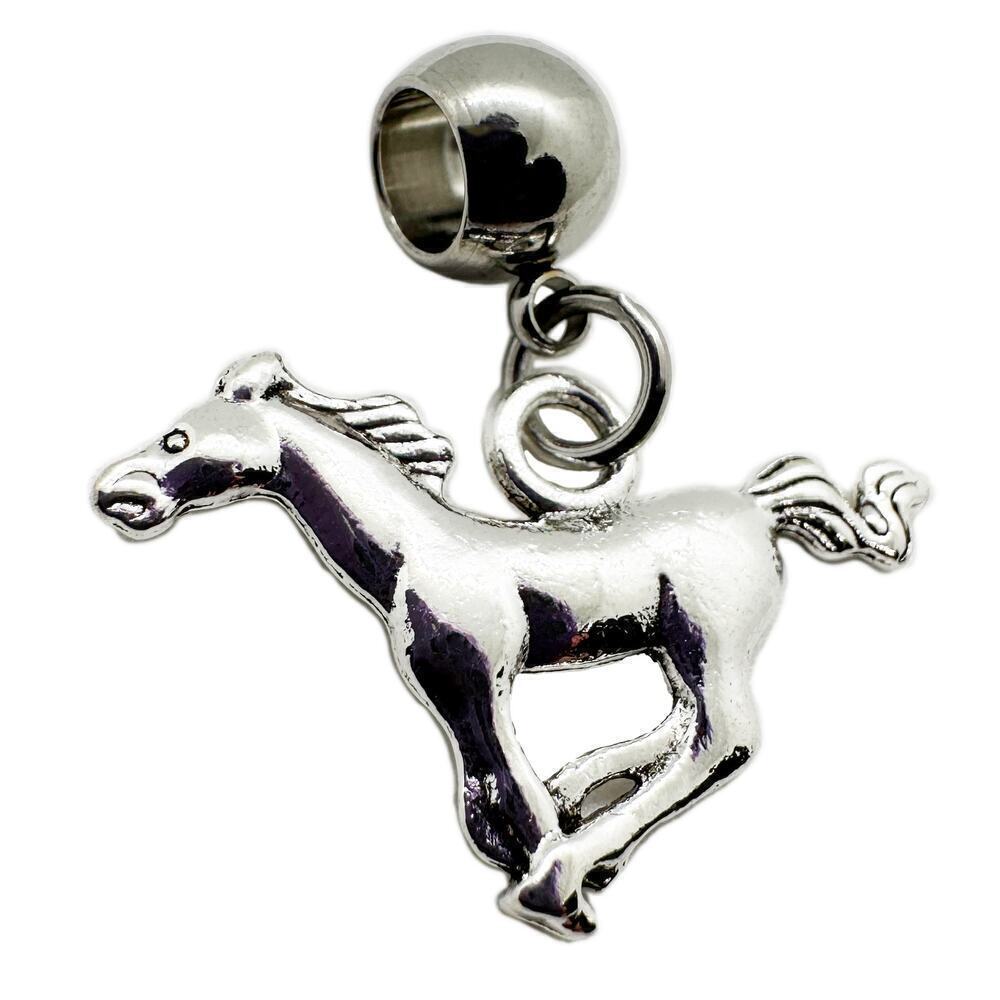 Horse Galloping Running Charm